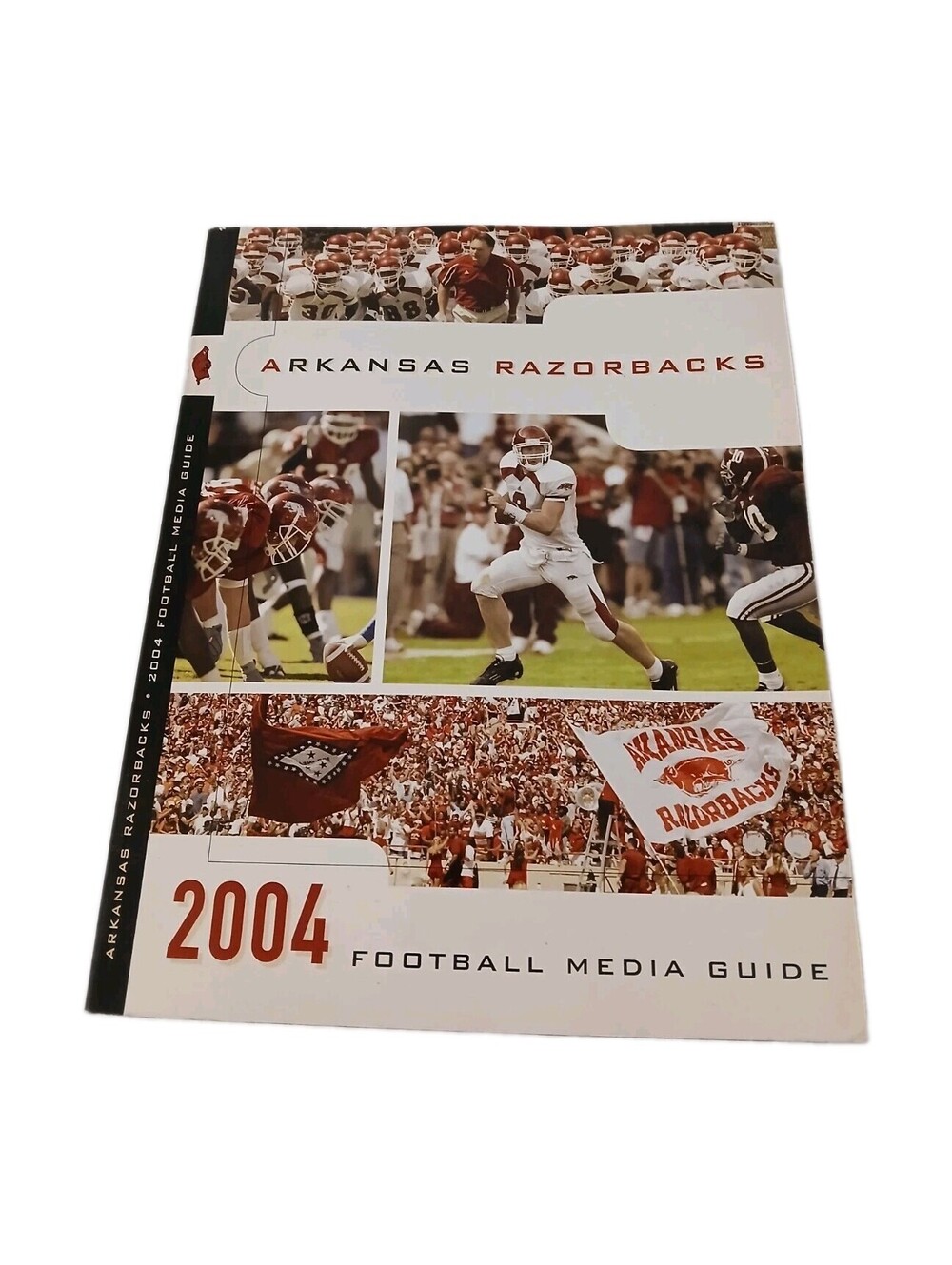 2004 Arkansas Razorbacks Football Media Guide SEC Vintage Program Book Vtg